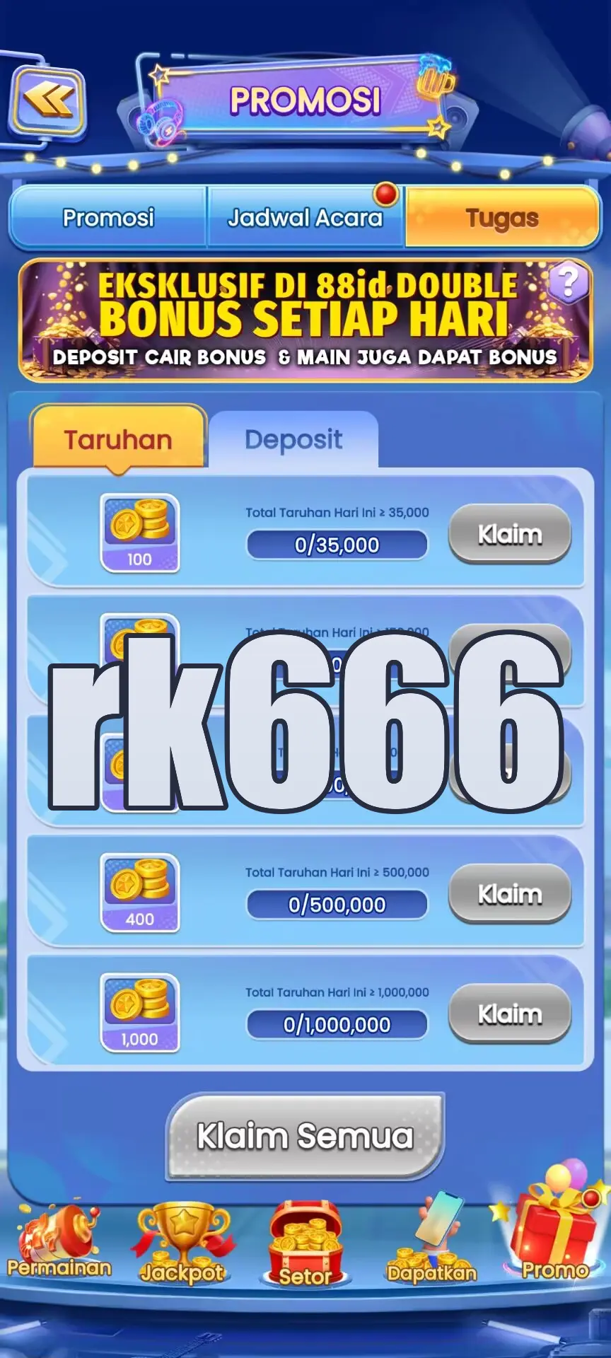 rk666 Tangkapan Layar Resmi APK